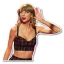 👂 emoji Taylor Swift Telegram sticker 13 of 29