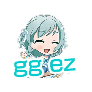 😊 emoji BanG Dream! Custom Stickers Telegram sticker 8 of 53