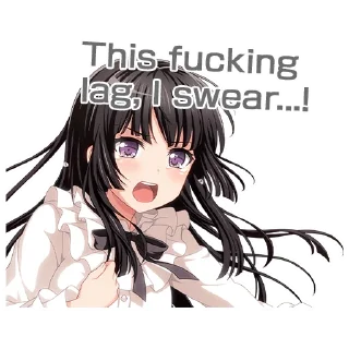 😢 emoji BanG Dream! Custom Stickers Telegram sticker 14 of 53