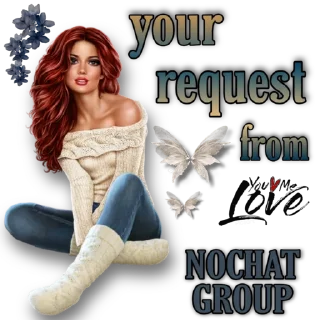 👆 emoji NOCHAT REQUEST Telegram sticker 7 of 25