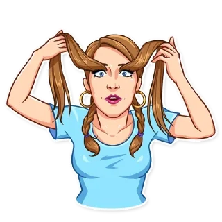 😳 emoji Girls @english_world_chatting Telegram sticker 14 of 120