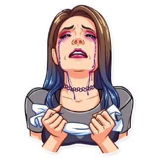 😭 emoji Girls @english_world_chatting Telegram sticker 8 of 120