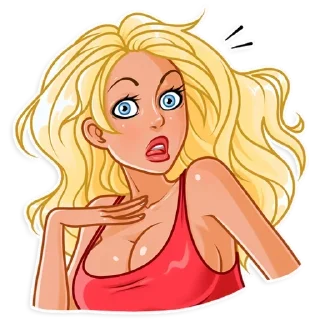 😨 emoji Girls @english_world_chatting Telegram sticker 21 of 120