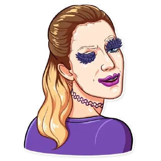 😉 emoji Girls @english_world_chatting Telegram sticker 11 of 120