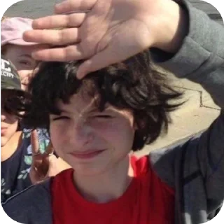 🫥 emoji Finn Wolfhard🫦 Telegram sticker 19 of 58