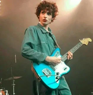 🎸 emoji finn wolfhard @as_power Telegram sticker 6 of 55