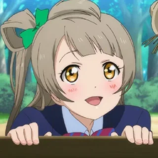 🎙 emoji ❀love live @stickerspackanime Telegram sticker 21 of 120