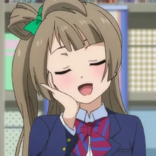 🎙 emoji ❀love live @stickerspackanime Telegram sticker 23 of 120