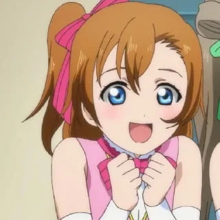 🎙 emoji ❀love live @stickerspackanime Telegram sticker 7 of 120