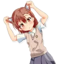 Sticker from Misaka best Waifu v.2