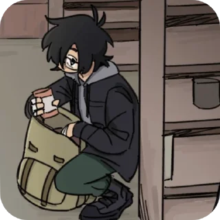 Sticker from Shiro sfa | @pwyo0