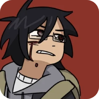 Sticker from Shiro sfa | @pwyo0