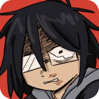 😨 emoji Shiro sfa | @pwyo0 Telegram sticker 17 of 70