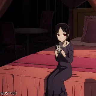 📱 emoji @usthen Kaguya-sama: Love Is War Telegram sticker 18 of 20