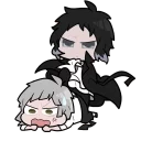 😡 emoji Akutagawa Ryunosuke by Roka Telegram sticker 16 of 120