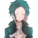 😌 emoji Akutagawa Ryunosuke by Roka Telegram sticker 11 of 120