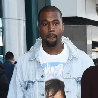 😐 emoji 'Kanye West | @iStickerLand, Telegram sticker 5 of 56