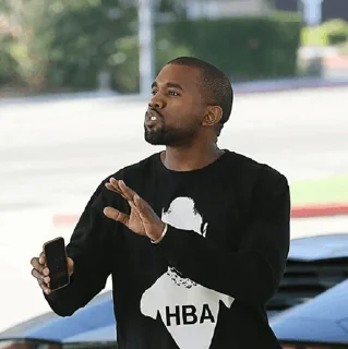 💸 emoji Kanye West | @Berly Telegram sticker 18 of 50