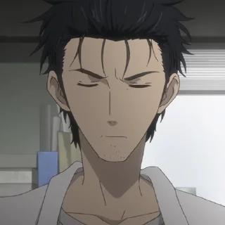 ⌛️ emoji Okabe Rintarou [@TodorokiShouto] Telegram sticker 21 of 90