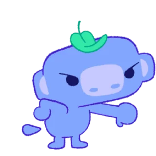 👎 emoji What's Up Wumpus | @discord_stickers Telegram sticker 17 of 30