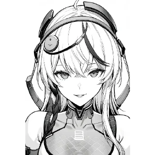 💇 emoji 尘白大大滴好 Telegram sticker 18 of 78