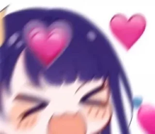 😍 emoji @Yikeai 辣味小狗 Telegram sticker 15 of 120