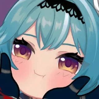 ❄️ emoji Cute Genshin ᴮʸ @Amaa_San Telegram sticker 17 of 20