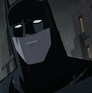 ☹️ emoji BATMAN Telegram sticker 19 of 100