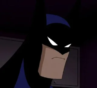 😕 emoji BATMAN Telegram sticker 6 of 100