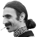 😎 emoji Frank Zappa Telegram sticker 10 of 48