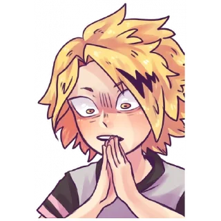 😨 emoji My hero academia Telegram sticker 5 of 30