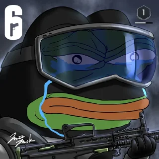 😢 emoji Rainbow six Telegram sticker 10 of 44