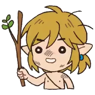 🌿 emoji Link & Zelda (@thehyrulefantasyita) Telegram sticker 13 of 20