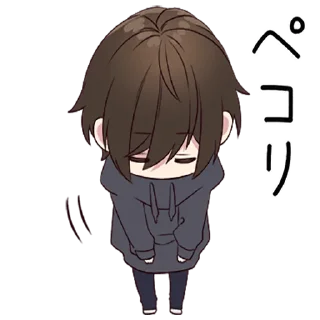 🙁 emoji menhera-kun Telegram sticker 7 of 47