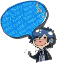 🎧 emoji Persona Telegram sticker 10 of 84
