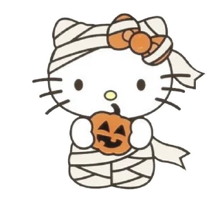 🌟 emoji — Halloween Kitty @zumizex Telegram sticker 5 of 15