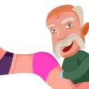 😛 emoji Ahmad Zoghi- @Chamoosh Telegram sticker 10 of 10