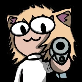🔫 emoji necoarc💖 Telegram sticker 21 of 33
