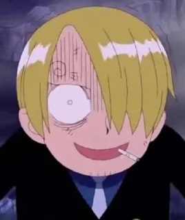 😰 emoji OnePiece Telegram sticker 5 of 102