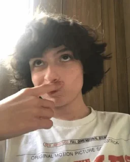 😐 emoji wolfhard @softae Telegram sticker 22 of 35