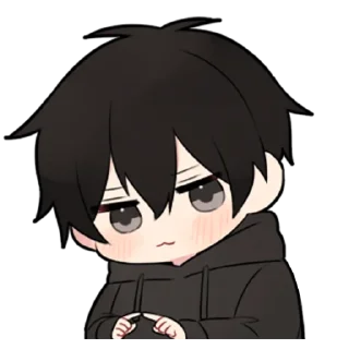 ❤️ emoji Low Tension Couple [@TodorokiShouto] Telegram sticker 13 of 120