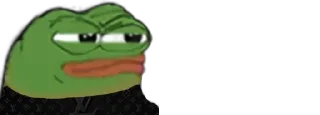 Sticker from pepe frog - @itfreaky