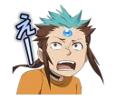 😳 emoji D.Gray-man @Nekosticker Telegram sticker 14 of 41