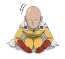 Sticker from One Punch Man @Nekosticker