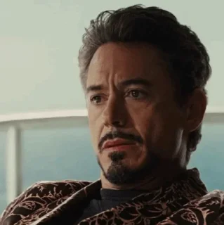 Sticker from Iron Man 1,2,3 - @CelebsStickers .