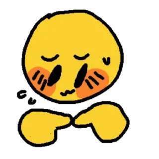 🤗 emoji Наклейки Telegram sticker 15 of 47