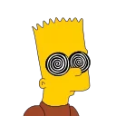 👁 emoji Simpsons @AM_stickers Telegram sticker 5 of 10