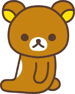 Sticker from Rilakkuma Solana