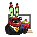 Sticker from Mr. Krab by @rock_king319