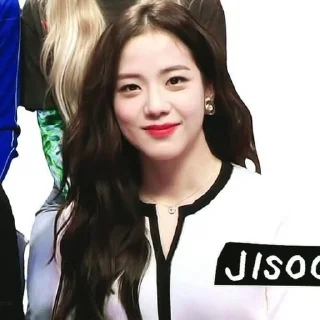 😊 emoji ༶ᴊɪsᴏᴏ࿐ @BlackPink_Stickerr4 ❈ Telegram sticker 24 of 50